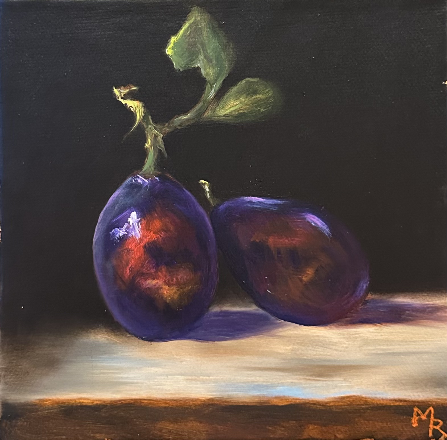 Fruit of Secrets, oil on canvas, 2025