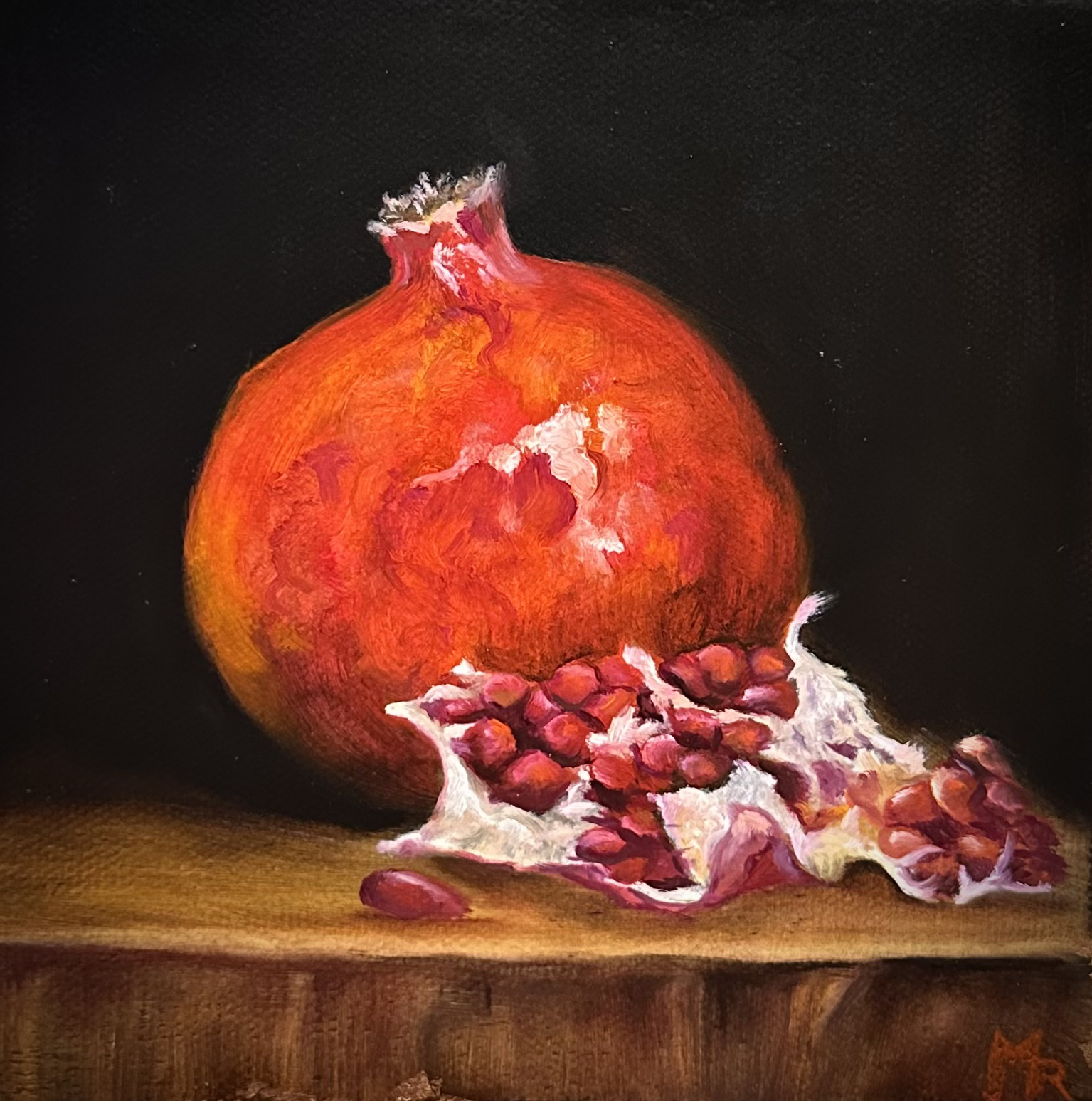 Heart of the Matter, oil on canvas, 2025